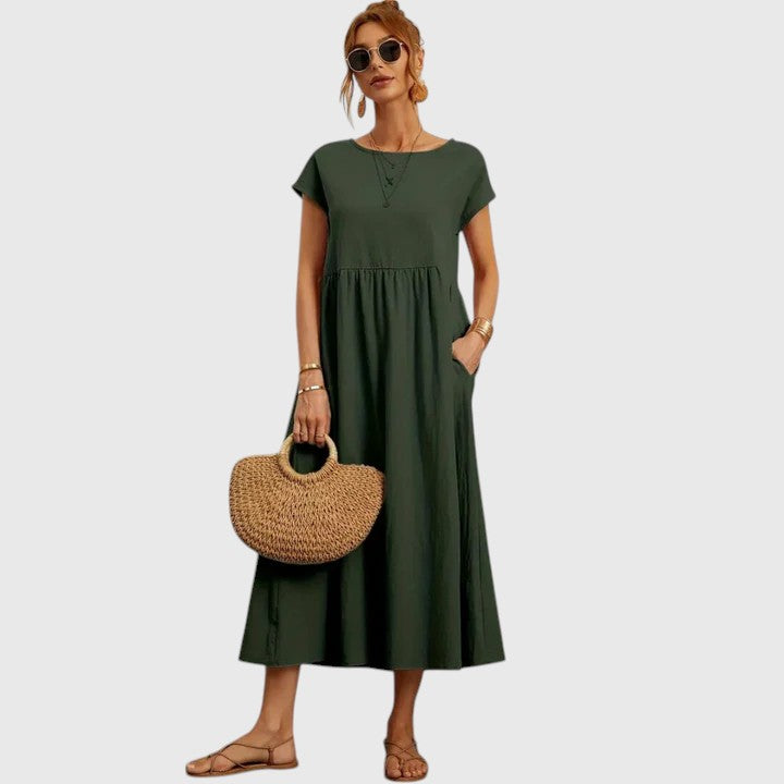 Victoria | Comfortable Midi Dress