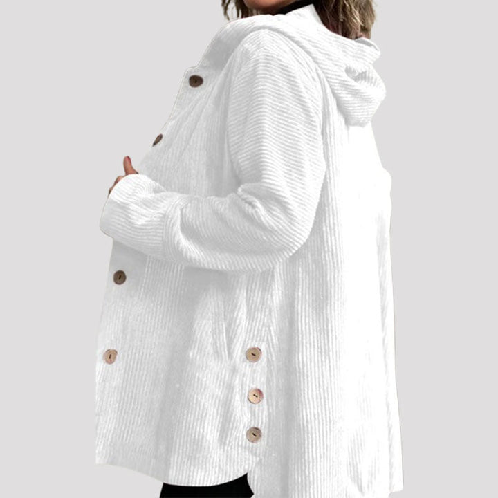Sophia™ | Casual Velvet Hooded Jacket