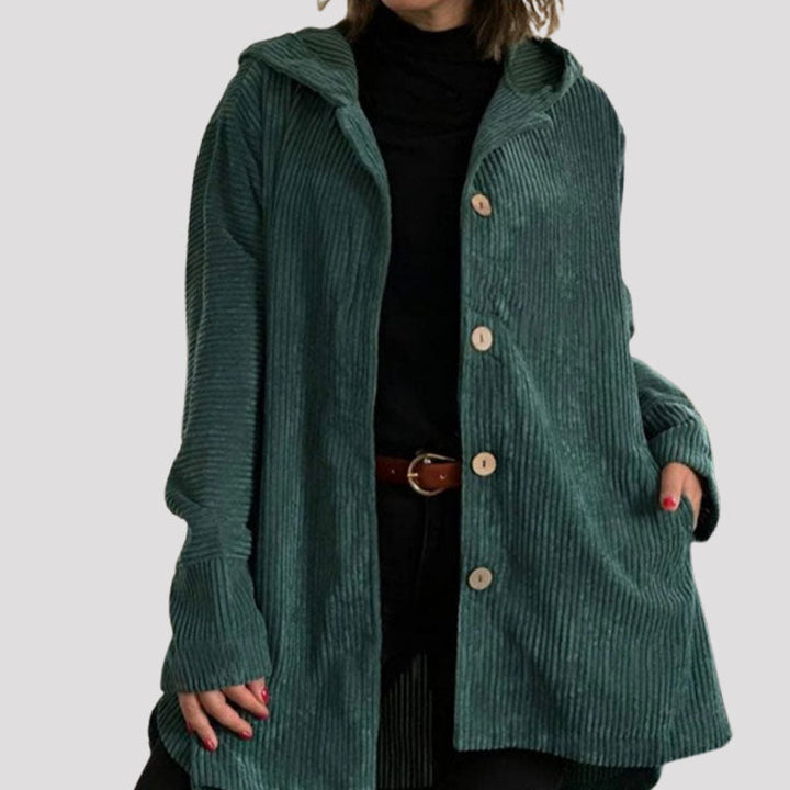 Sophia™ | Casual Velvet Hooded Jacket