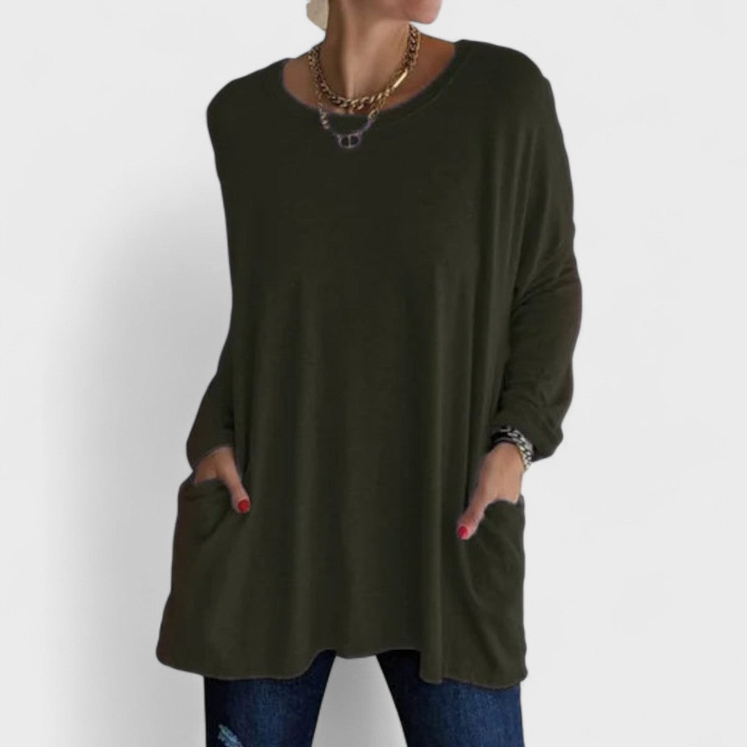 Moira - Casual Longsleeve Top