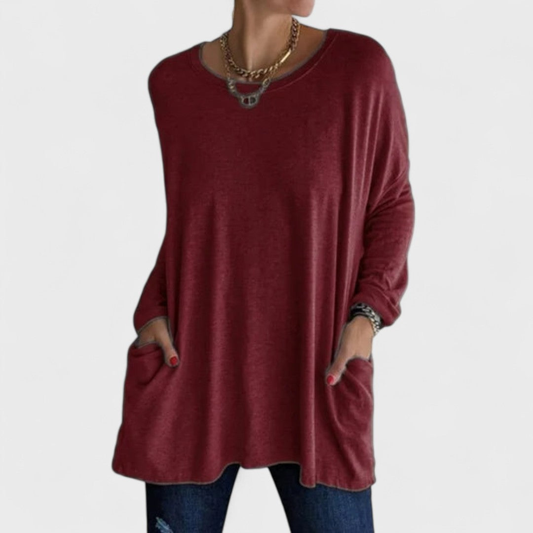 Moira - Casual Longsleeve Top