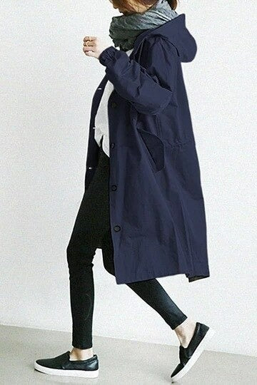 Phoebe™ | Hooded Trench Coat