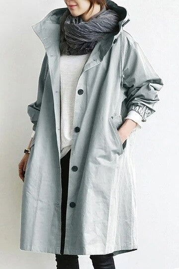 Phoebe™ | Hooded Trench Coat