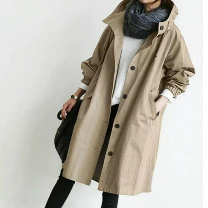 Phoebe™ | Hooded Trench Coat
