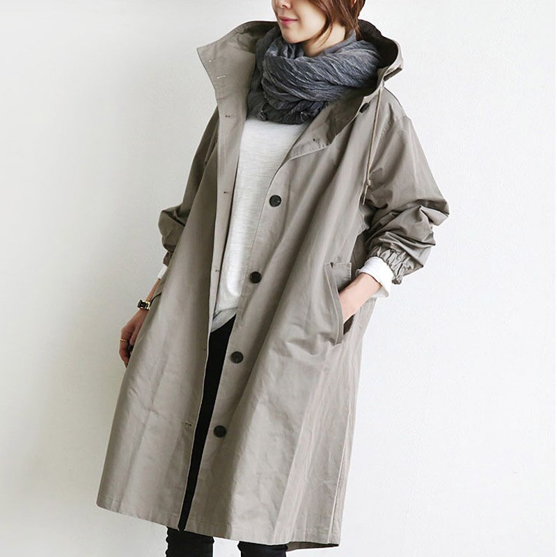 Phoebe™ | Hooded Trench Coat
