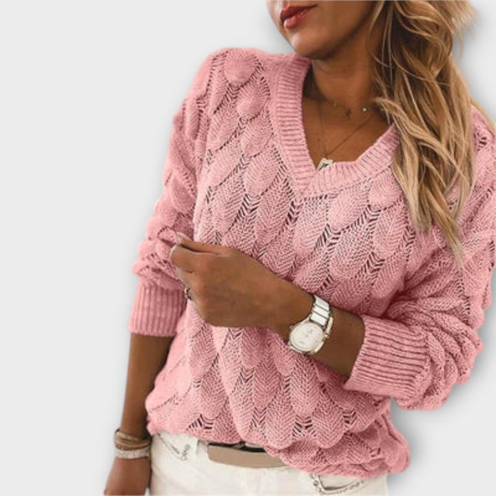 The Noemier V-Neck Sweater